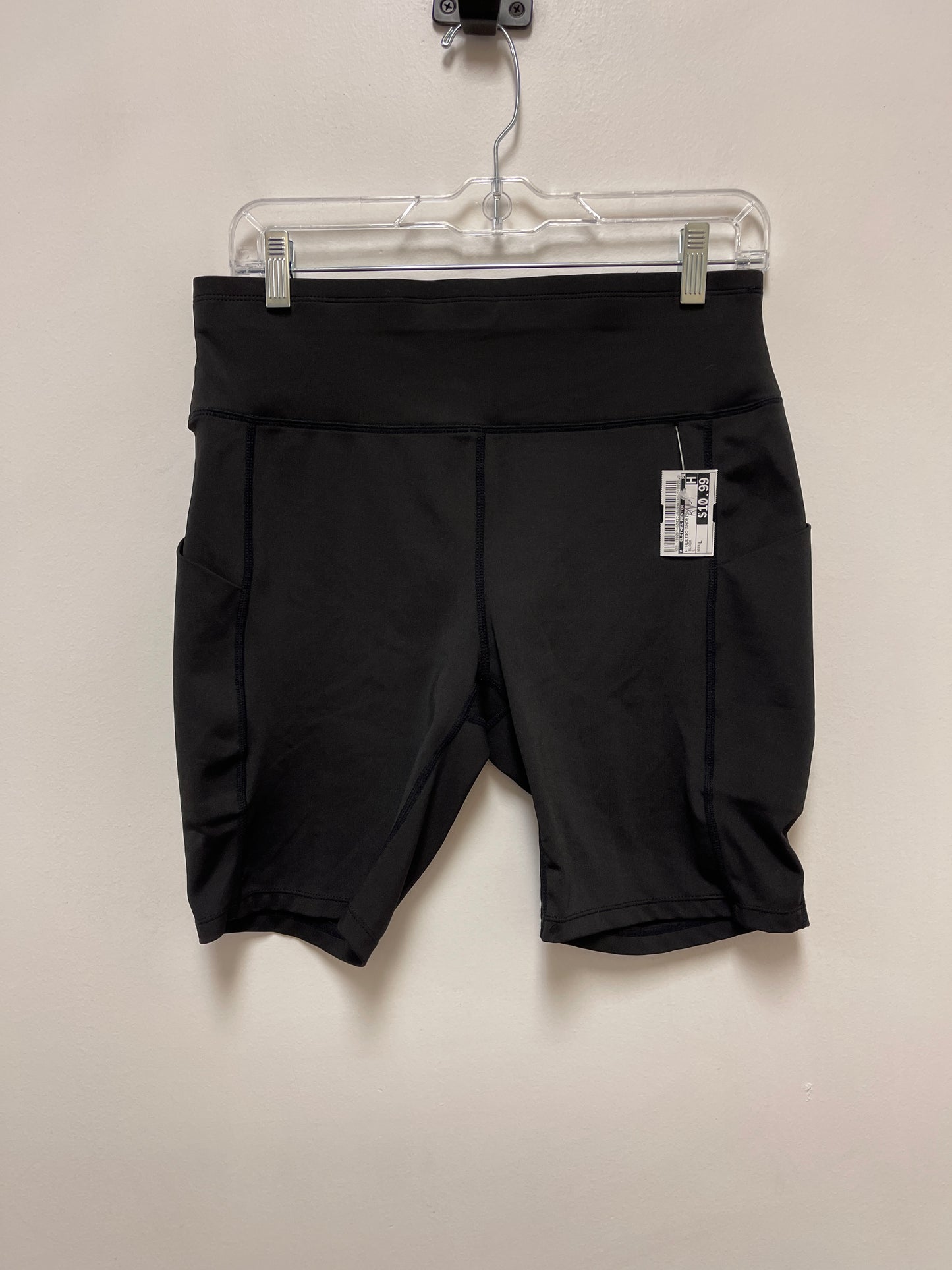 Athletic Shorts By Clothes Mentor In Black, Size: L