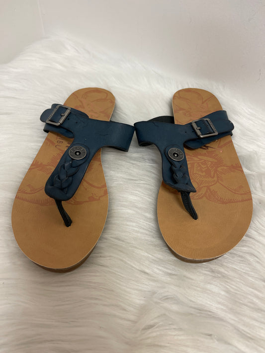 Sandals Flip Flops By Blowfish In Navy, Size: 8.5