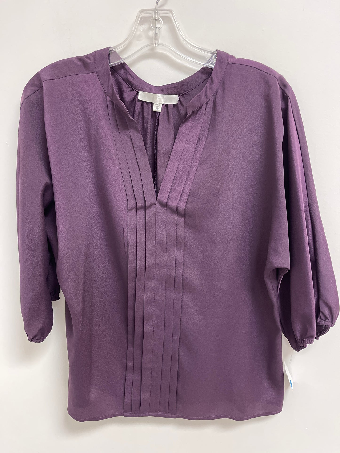 Top Short Sleeve By Clothes Mentor In Purple, Size: M