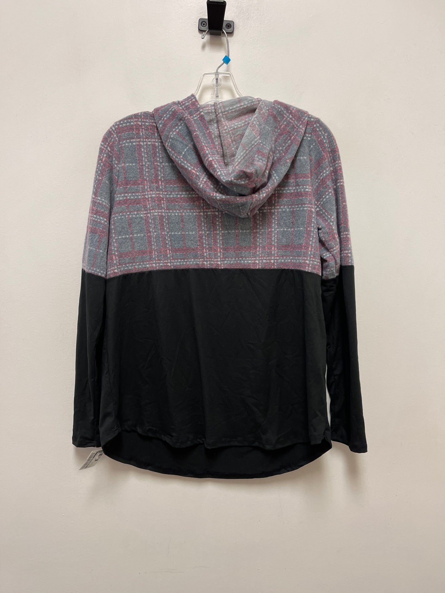 Top Long Sleeve By Clothes Mentor In Grey & Pink, Size: S