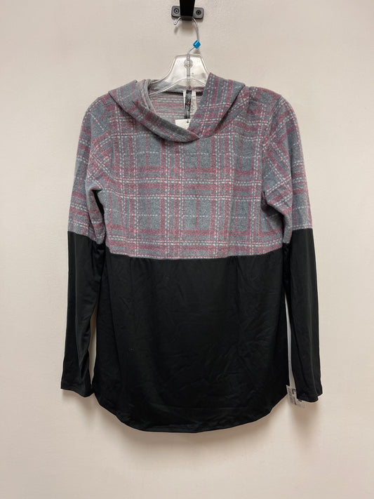 Top Long Sleeve By Clothes Mentor In Grey & Pink, Size: S