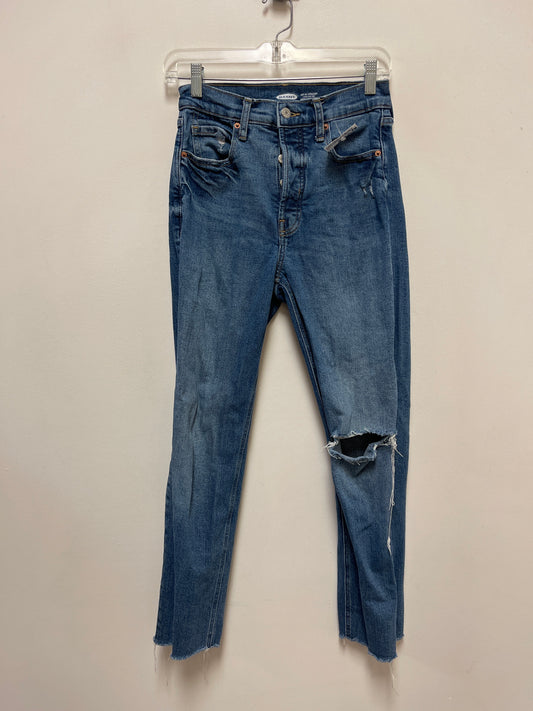 Jeans Straight By Old Navy In Blue Denim, Size: 2