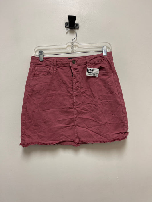 Skirt Mini & Short By Just Black In Pink, Size: 4