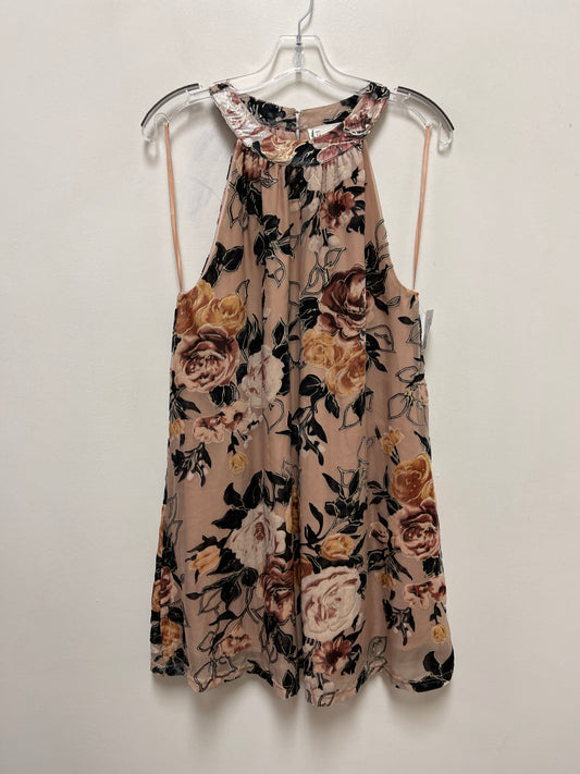 Dress Casual Short By Loveriche In Floral Print, Size: L