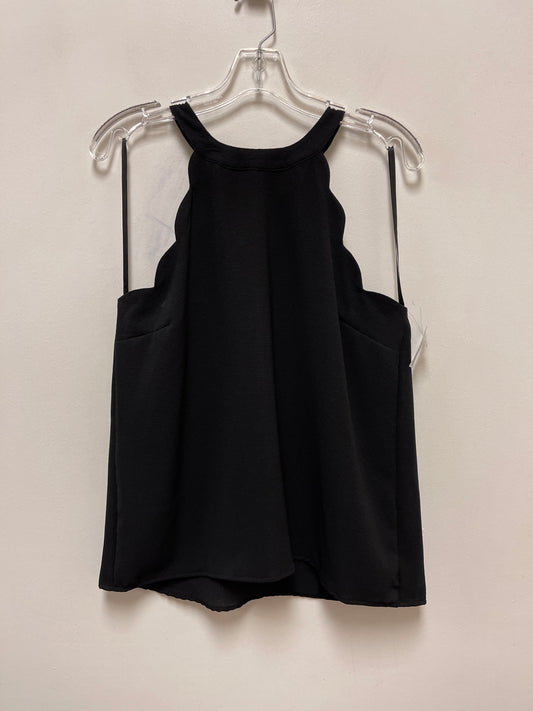 Top Sleeveless By Monteau In Black, Size: L