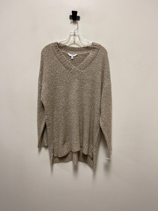 Sweater By Time And Tru In Cream, Size: L