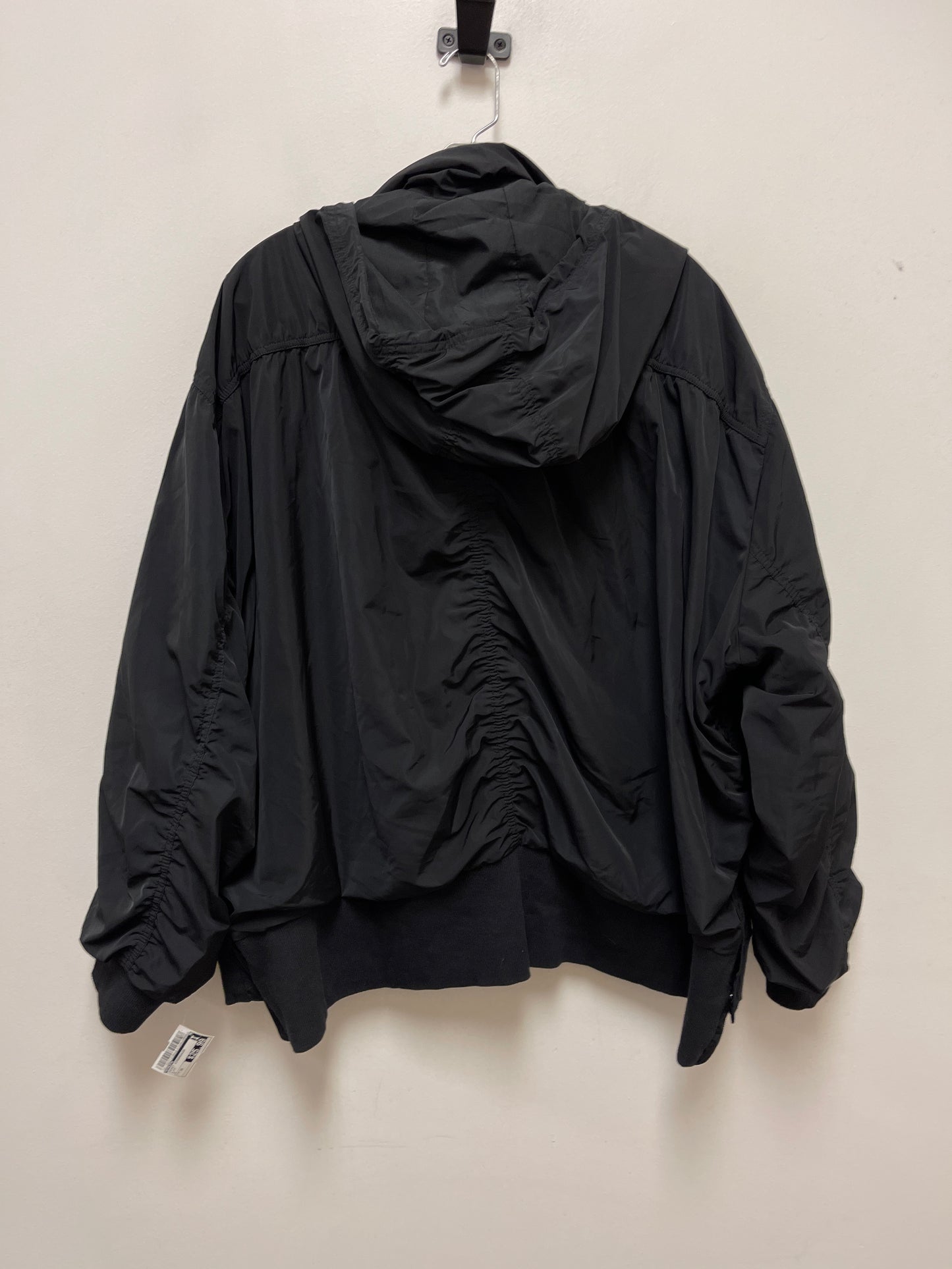 Jacket Windbreaker By Athleta In Black, Size: 3x