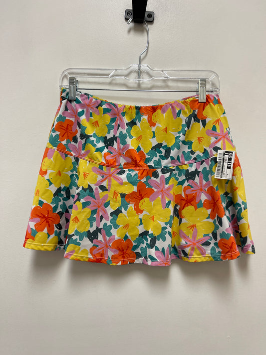 Athletic Skort By Tail In Floral Print, Size: M