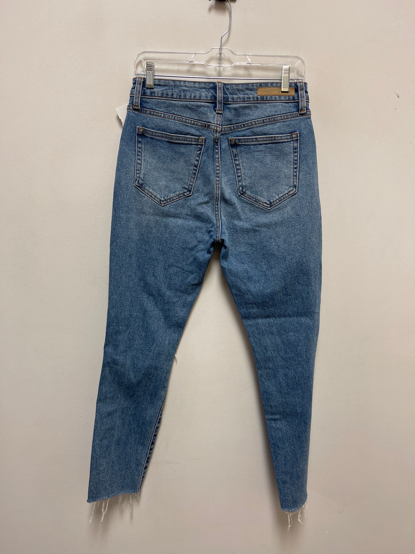 Jeans Straight By Clothes Mentor In Blue Denim, Size: 4