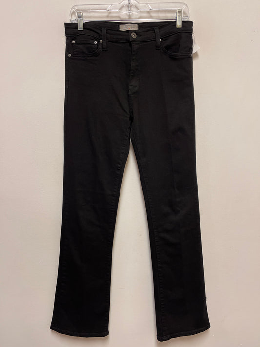 Jeans Flared By Clothes Mentor In Black Denim, Size: 6