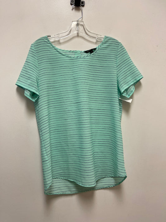 Top Short Sleeve By Banana Republic In Green, Size: M