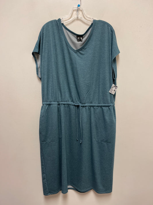 Dress Casual Midi By 32 Degrees In Blue, Size: 2x