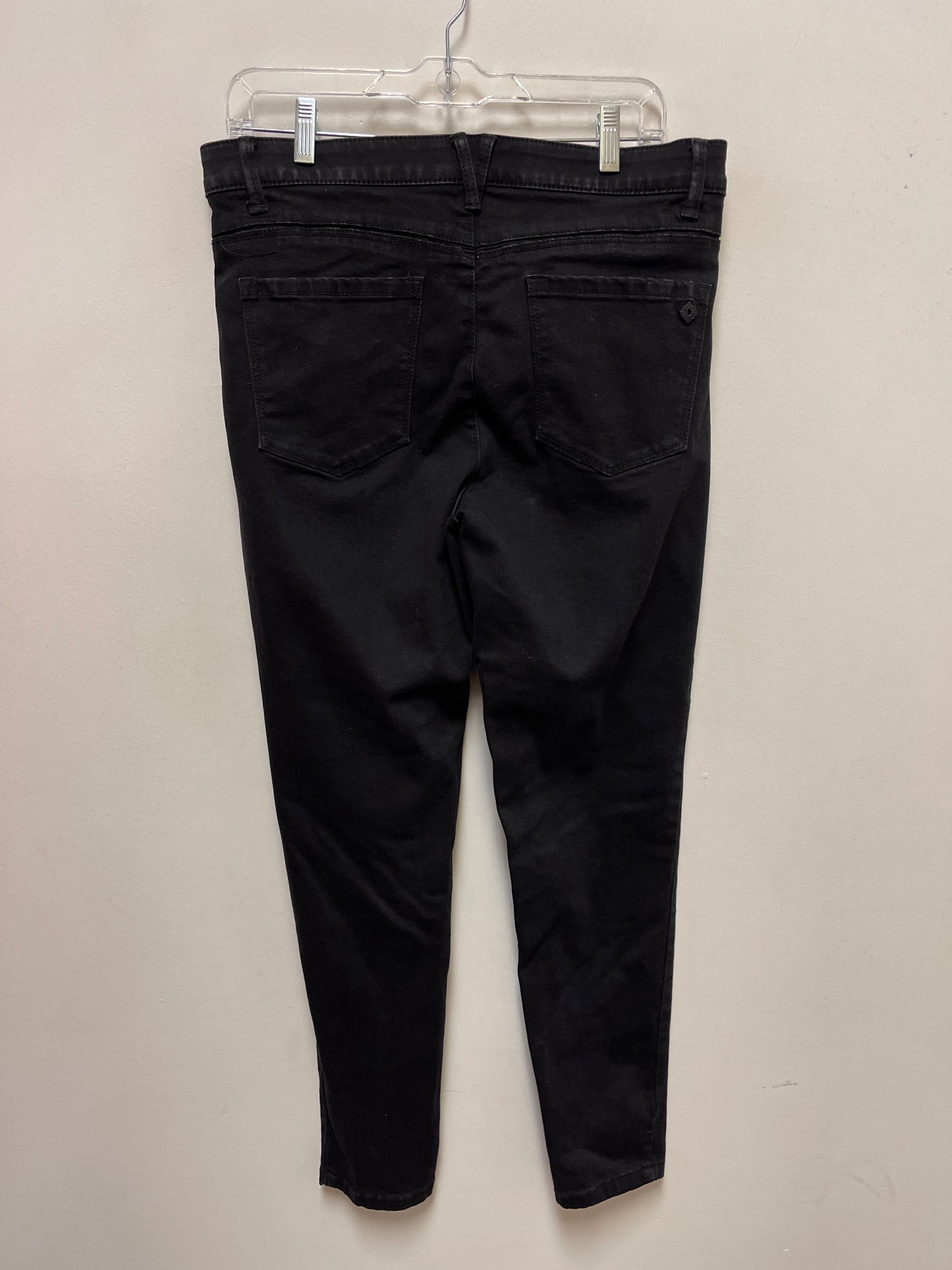 Jeans Skinny By Democracy In Black Denim, Size: 12