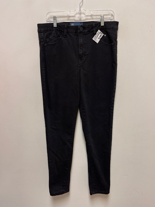 Jeans Skinny By Democracy In Black Denim, Size: 12