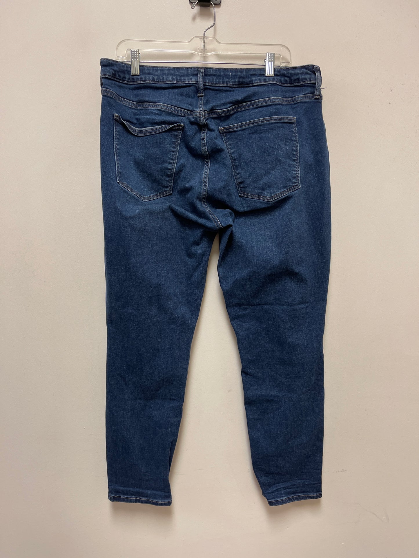 Jeans Skinny By Universal Thread In Blue Denim, Size: 18