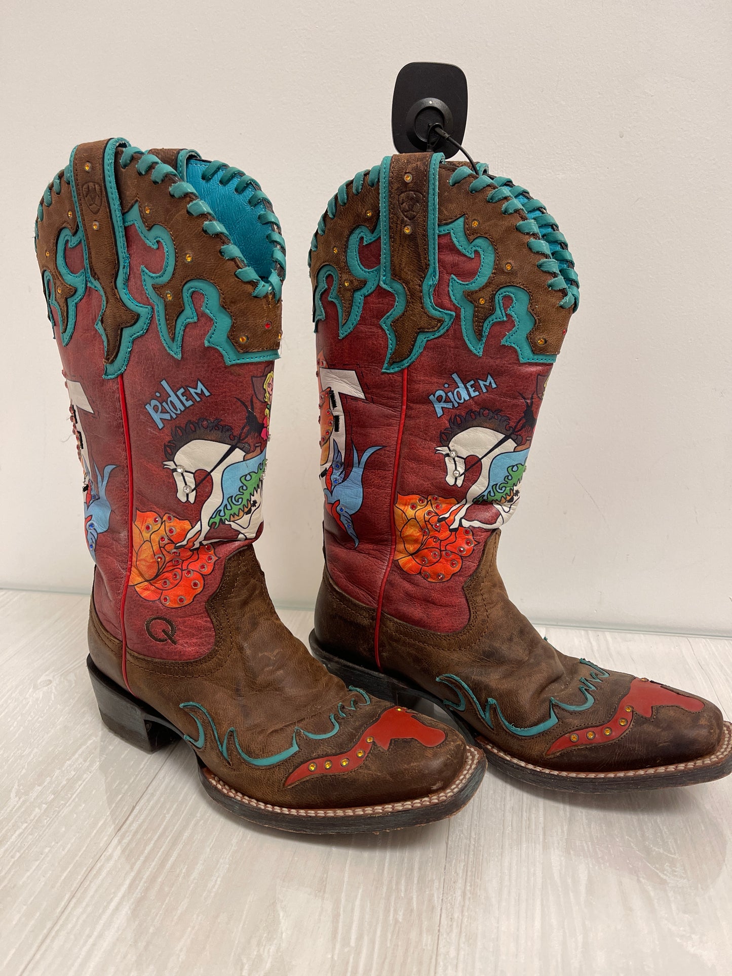 Boots Western By Ariat In Multi-colored, Size: 6