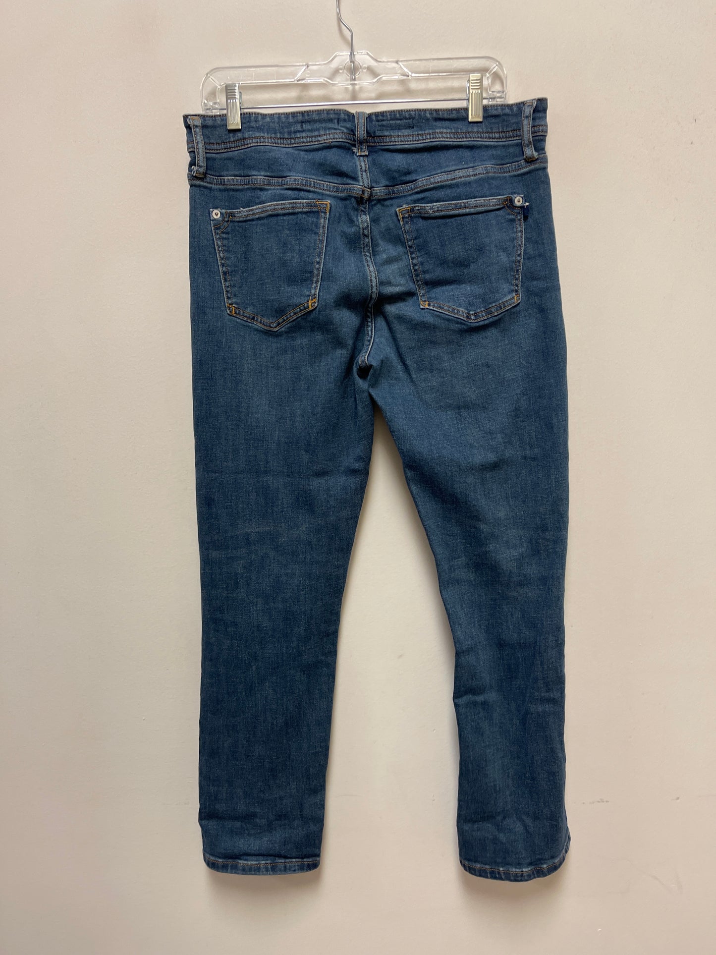 Jeans Skinny By Pilcro In Blue Denim, Size: 10