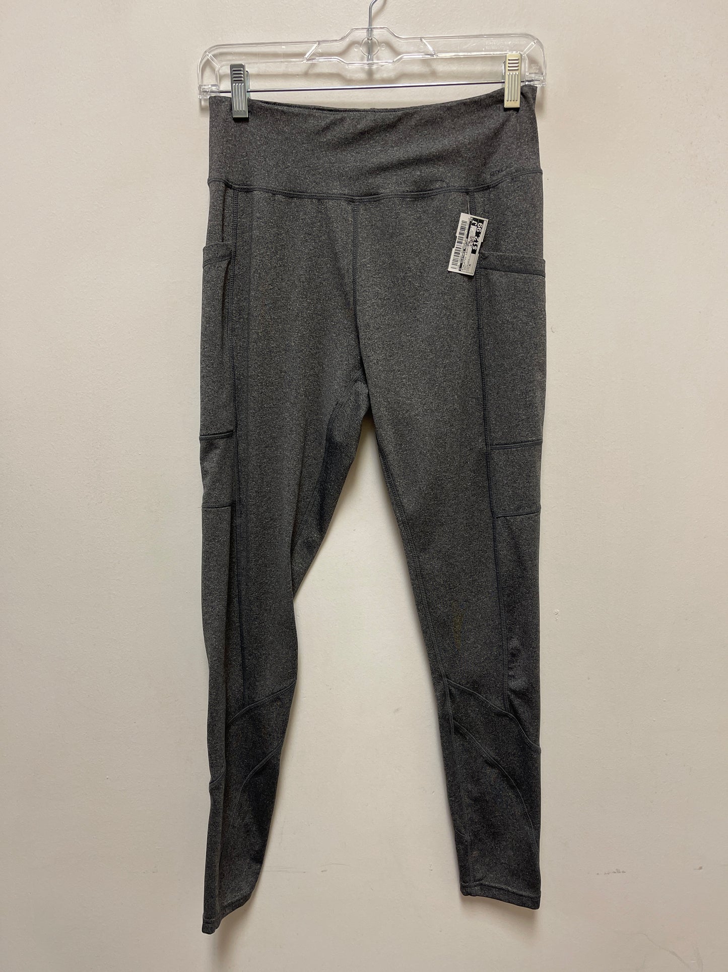 Athletic Leggings By Clothes Mentor In Grey, Size: M