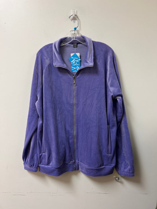 Jacket Other By Clothes Mentor In Purple, Size: 2x