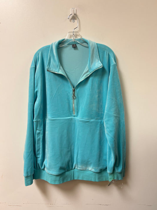 Jacket Other By Clothes Mentor In Blue, Size: 2x