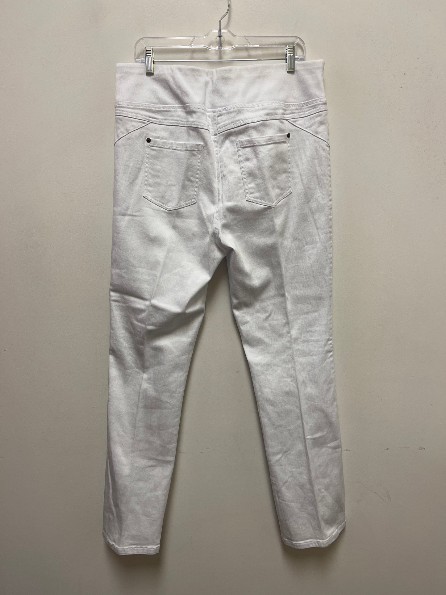 Pants Other By Diane Gilman In White Denim, Size: 12