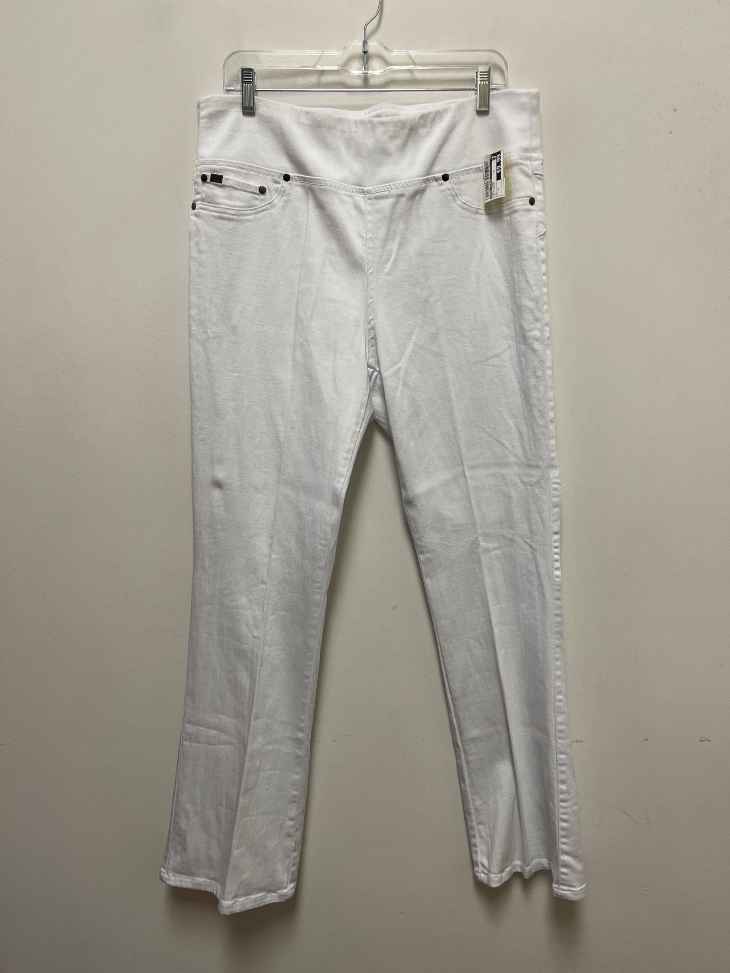 Pants Other By Diane Gilman In White Denim, Size: 12