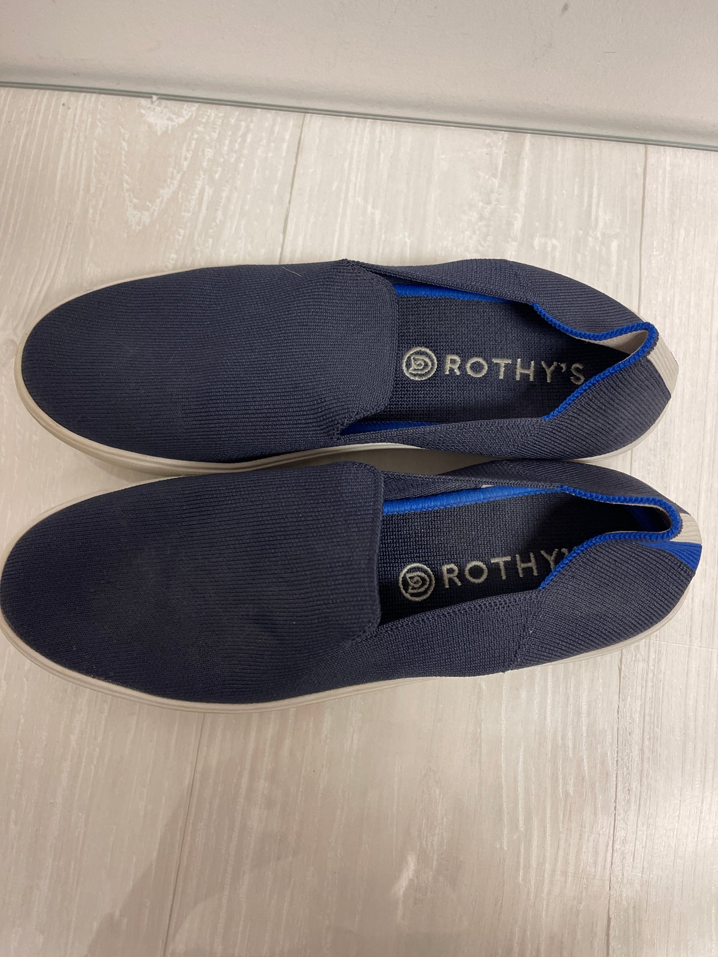 Shoes Flats By Rothys In Navy, Size: 9.5