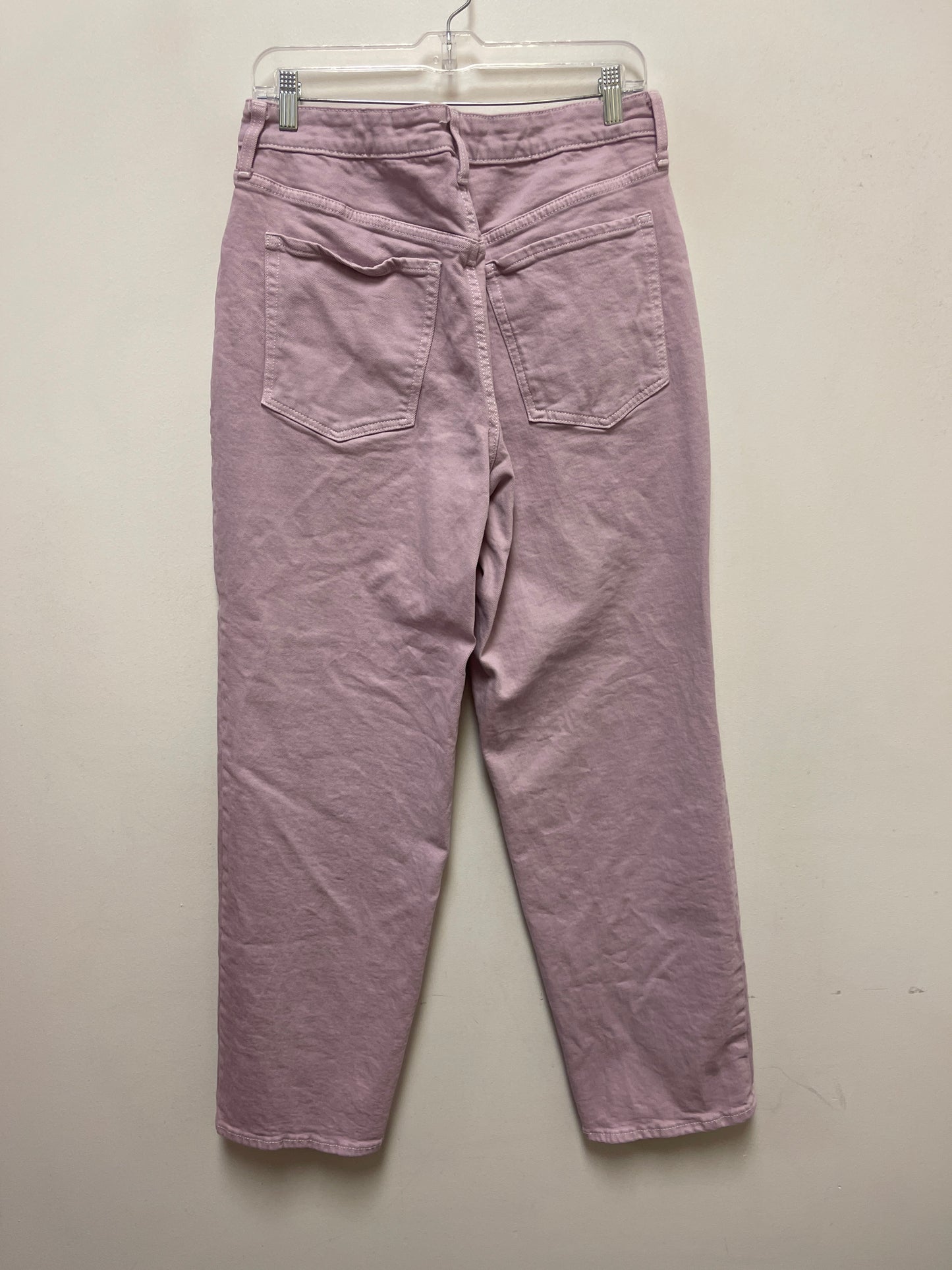 Jeans Straight By Old Navy In Purple Denim, Size: 12