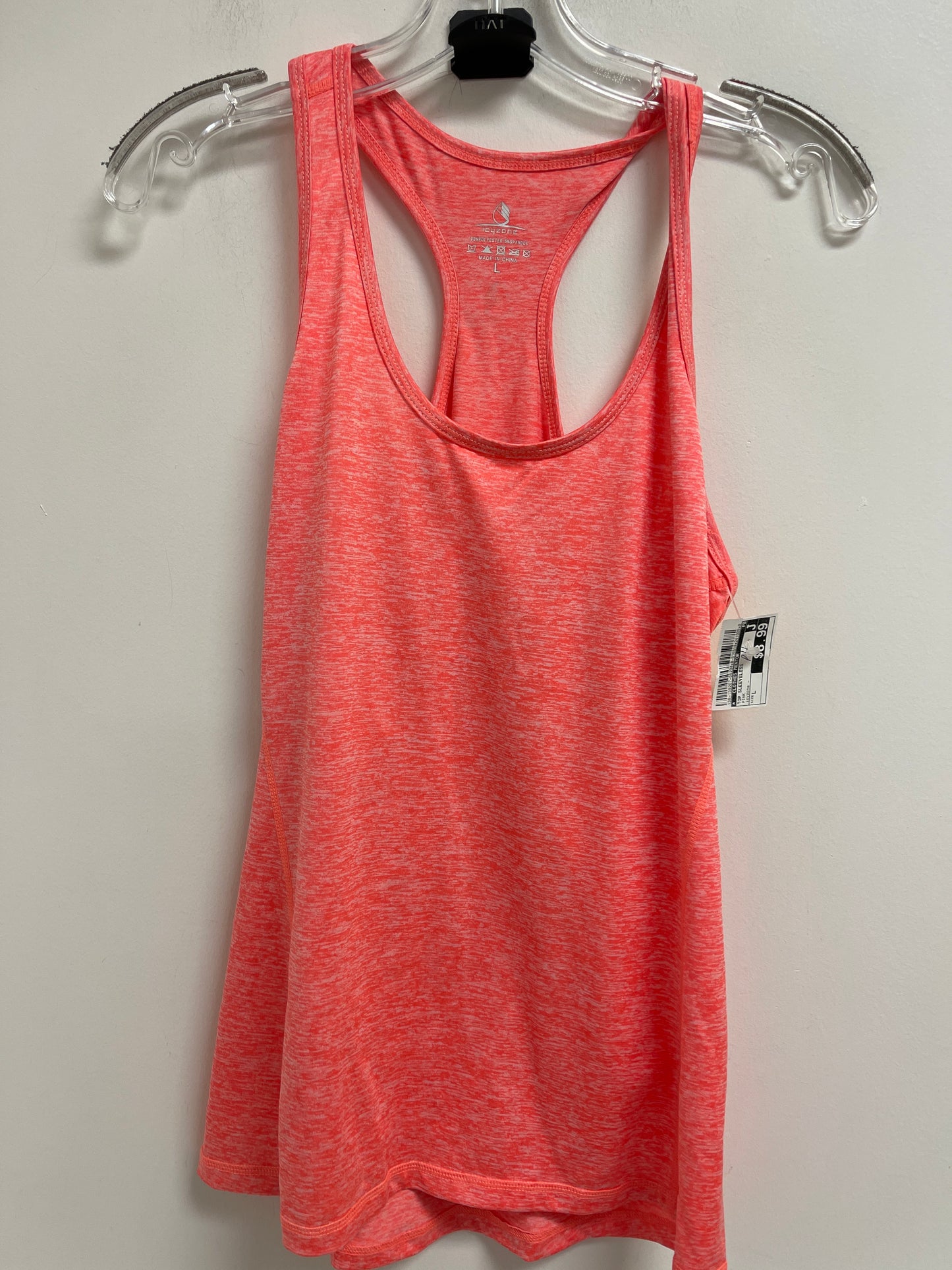 Top Sleeveless By Clothes Mentor In Pink, Size: L