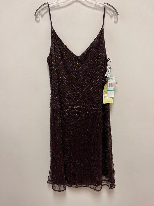 Dress Casual Short By Anne Klein In Brown, Size: Xl