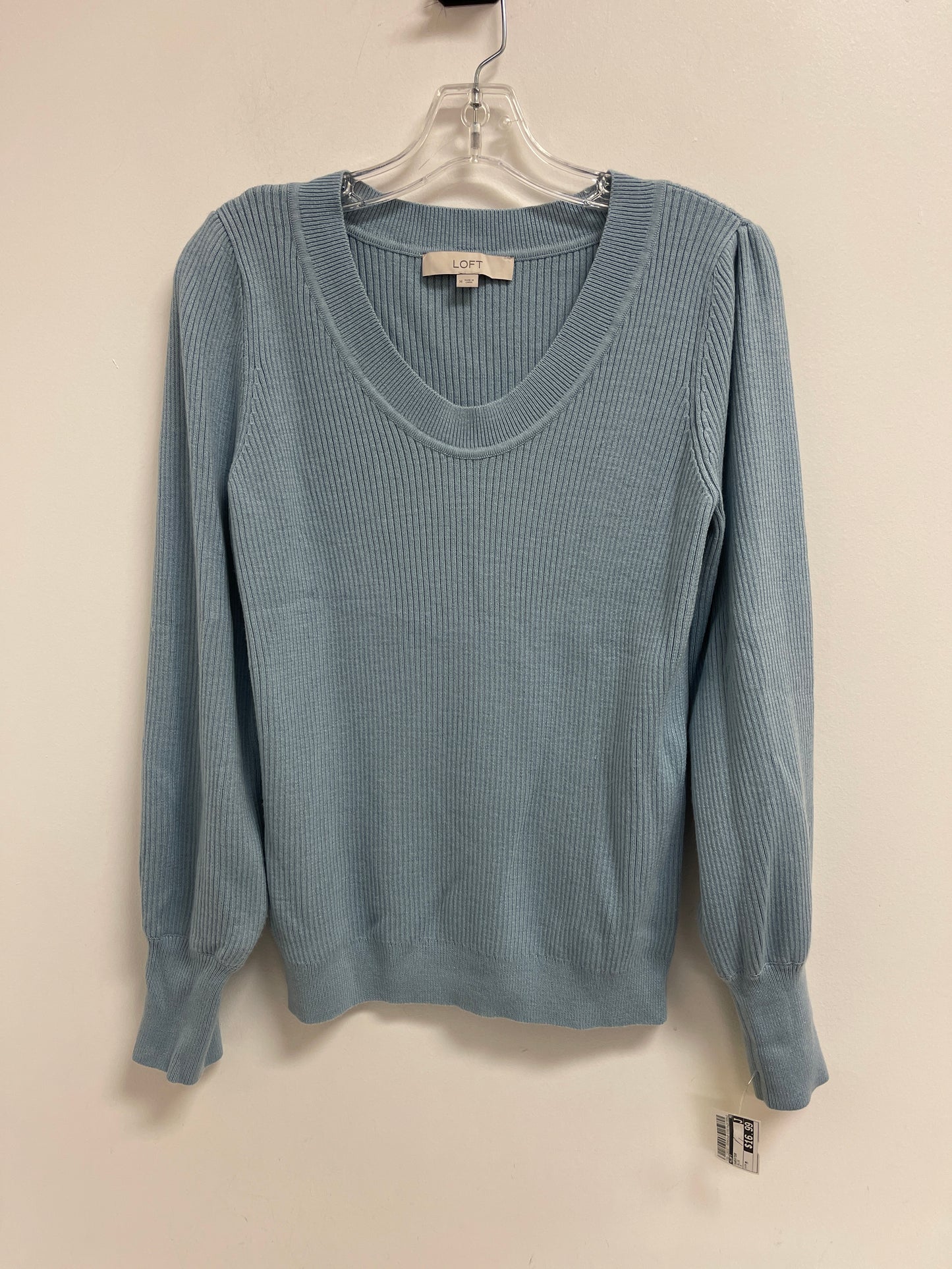 Sweater By Loft In Blue, Size: M