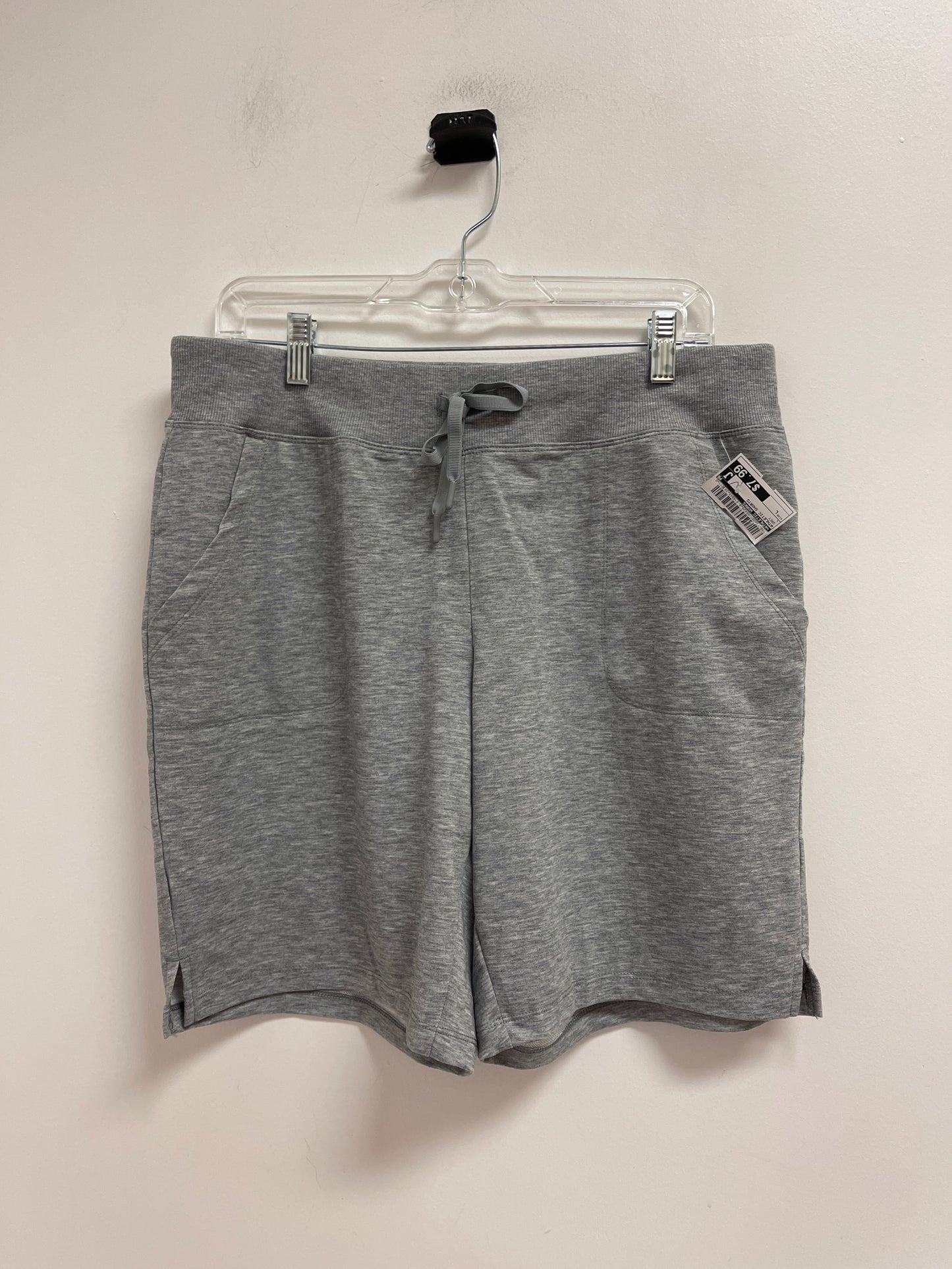 Athletic Shorts By Athletic Works In Grey, Size: L