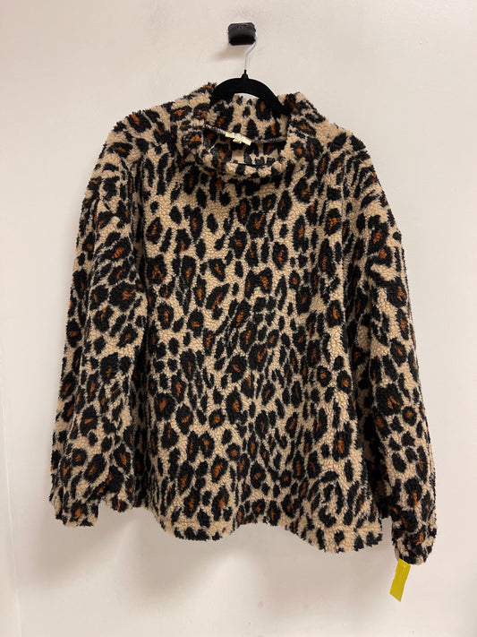 Sweater By Kori America In Animal Print, Size: L