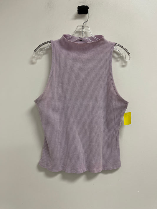 Top Sleeveless By Maeve In Purple, Size: L