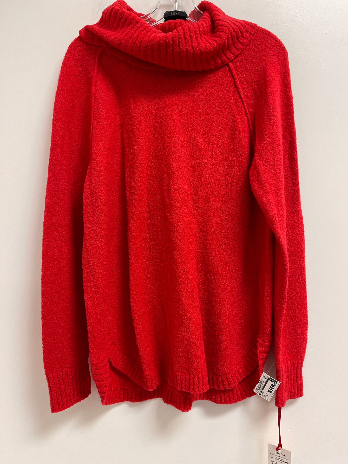 Sweater By Ruby Rd In Red, Size: Xl