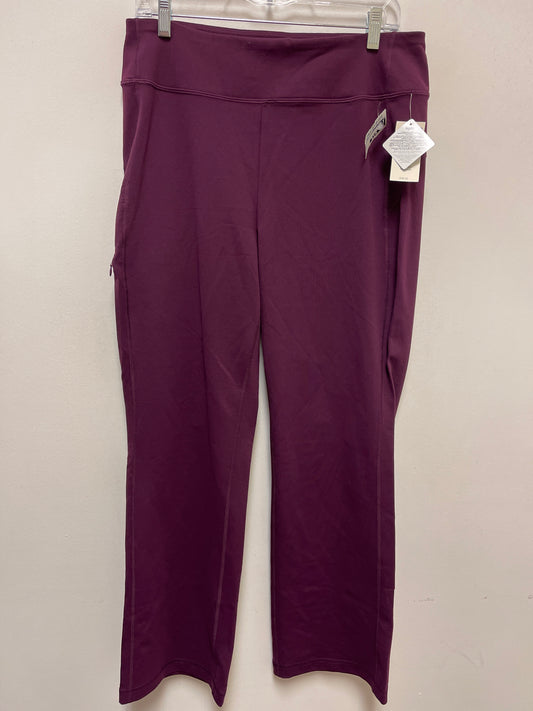 Athletic Leggings By Duluth Trading In Purple, Size: M