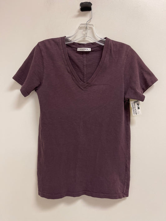 Top Short Sleeve Basic By Clothes Mentor In Purple, Size: Xs