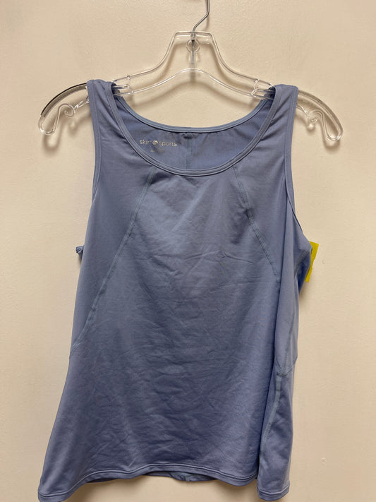 Athletic Tank Top By Clothes Mentor In Blue, Size: Xs