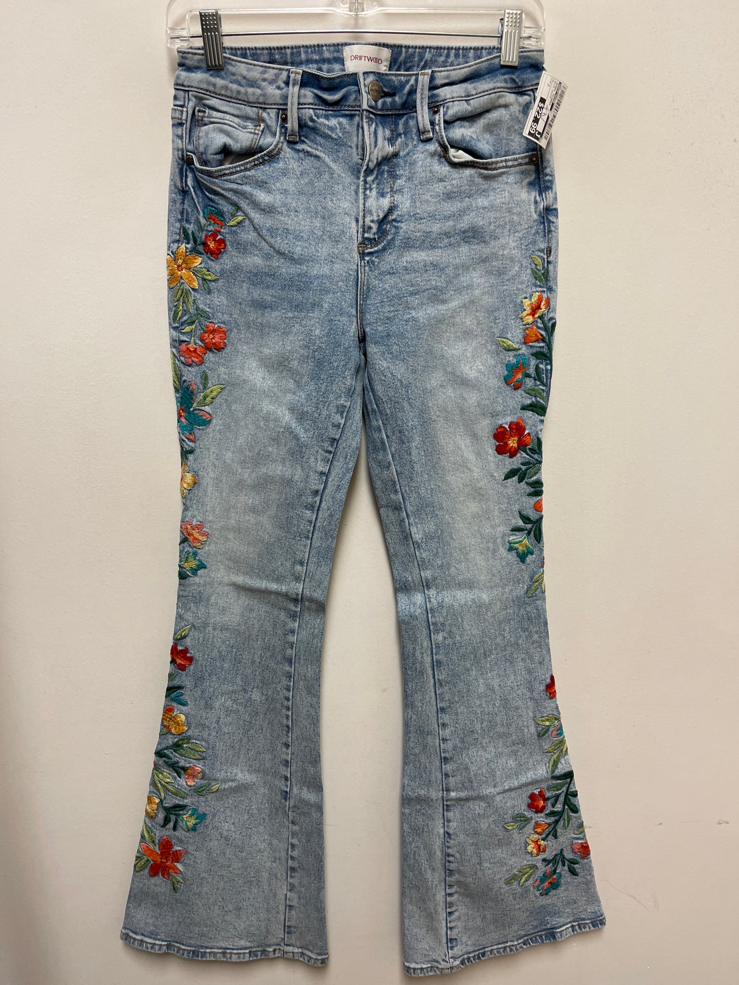 Jeans Flared By Driftwood In Blue Denim, Size: 2