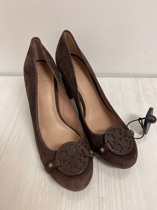 Shoes Designer By Tory Burch In Brown, Size: 9