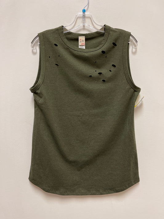 Top Sleeveless By 7th Ray In Green, Size: S