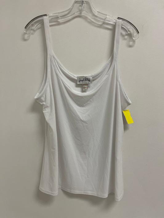 Tank Top By Joseph Ribkoff In White, Size: 2x