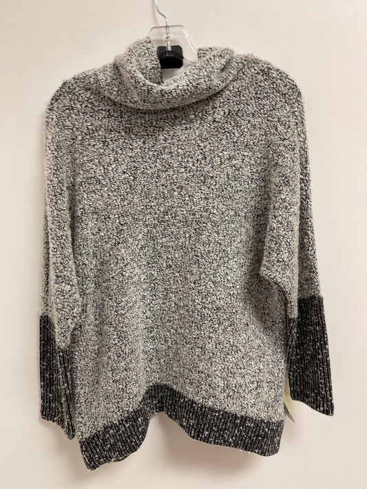 Sweater By Bar Iii In Black & Grey, Size: M