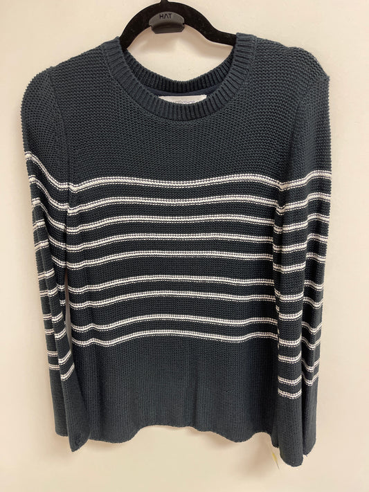 Sweater By Workshop In Blue & White, Size: M