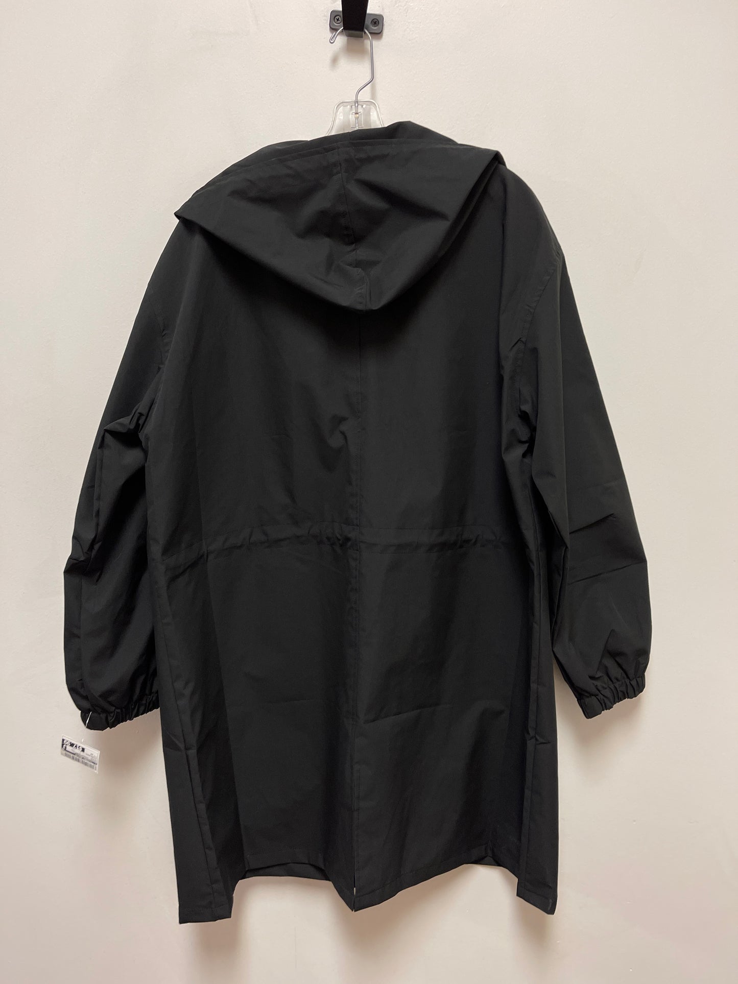 Jacket Windbreaker By Clothes Mentor In Black, Size: 2x