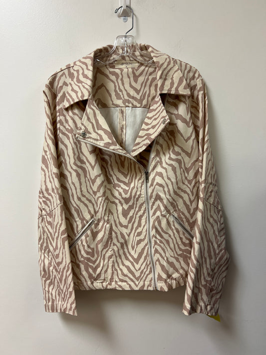 Jacket Other By Clothes Mentor In Cream, Size: 1x