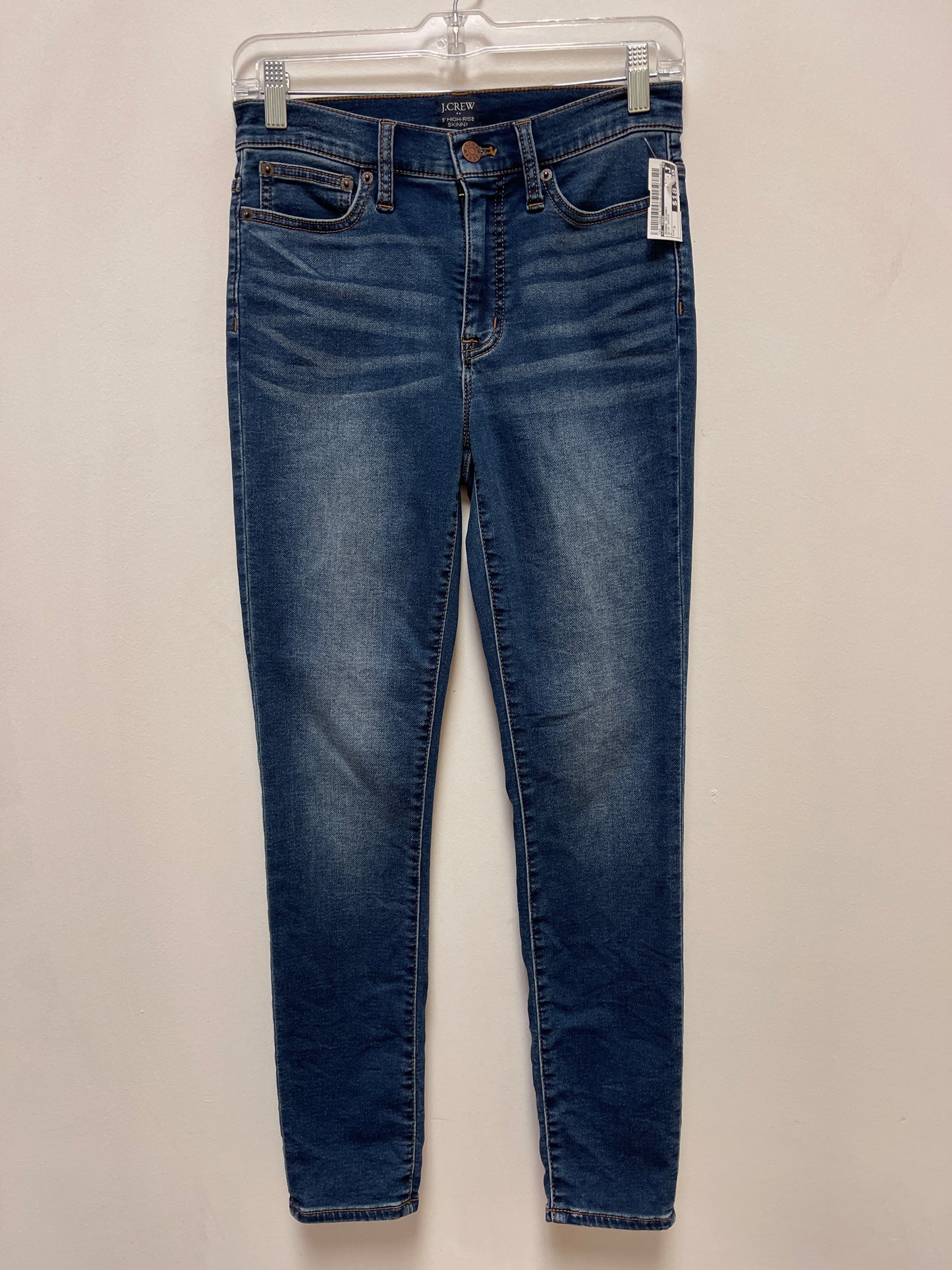 Jeans Skinny By J. Crew In Blue Denim, Size: 2