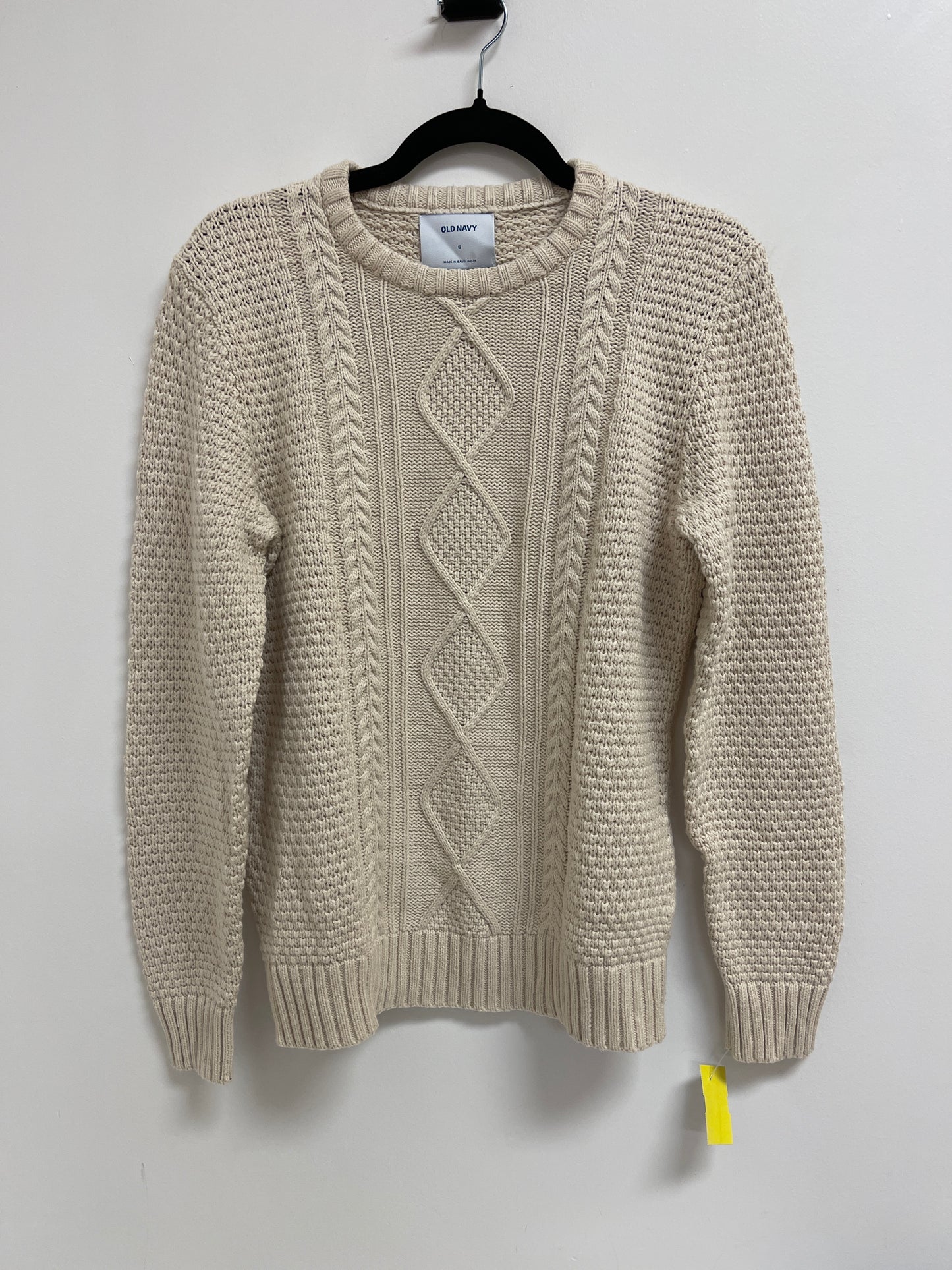 Sweater By Old Navy In Cream, Size: S