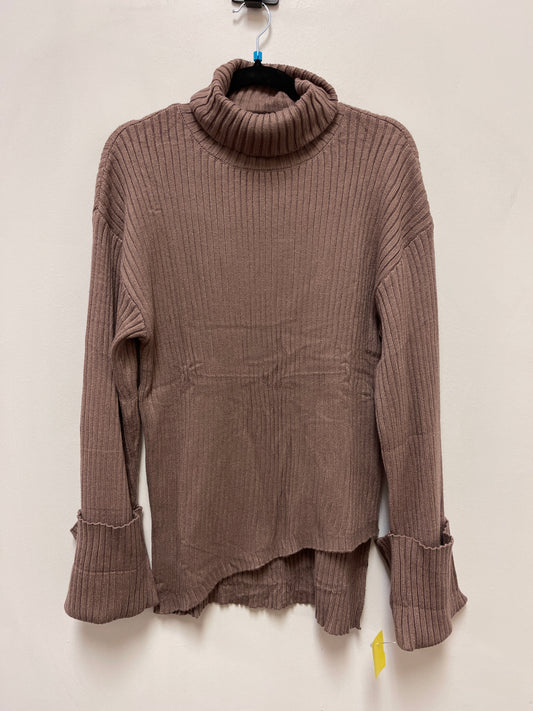 Sweater By Clothes Mentor In Brown, Size: S