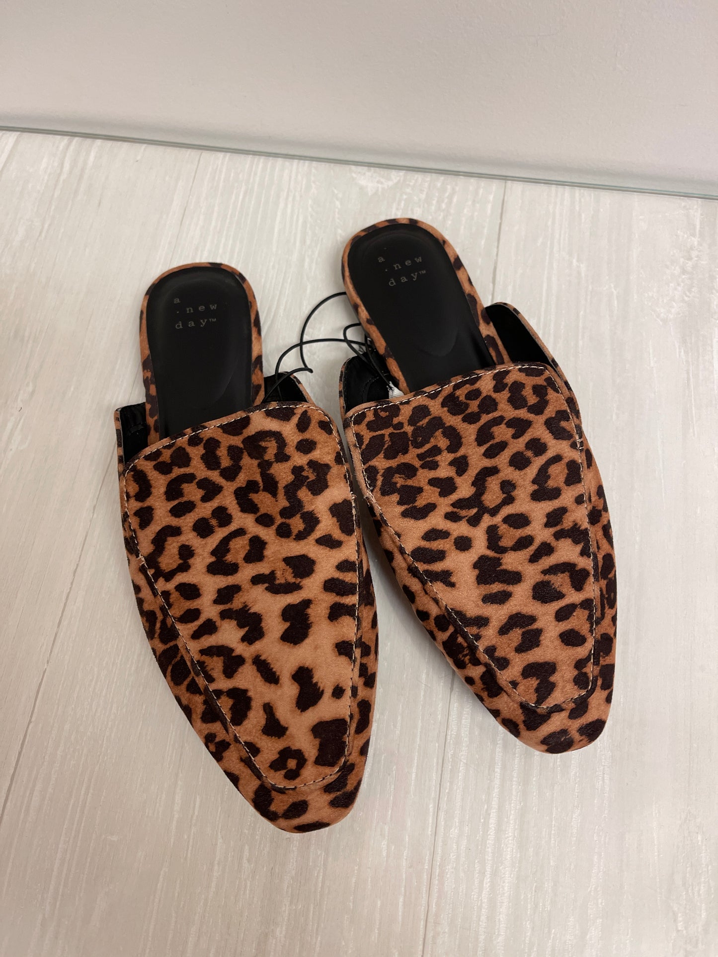 Shoes Flats By A New Day In Animal Print, Size: 8